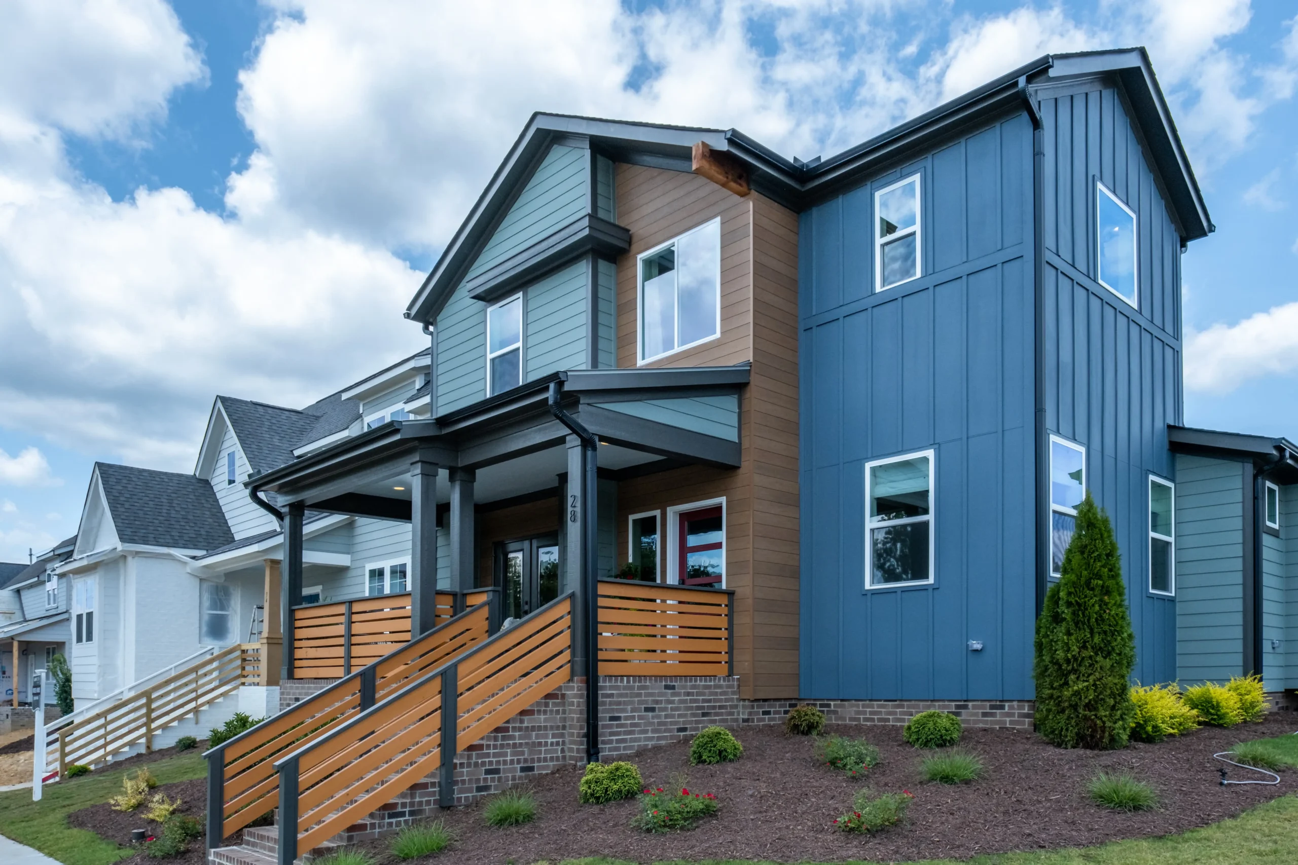 Los Alamos Modern Siding Upgrade